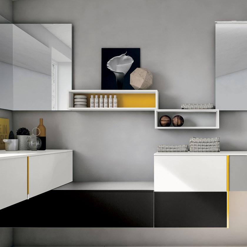 Gruppo Geromin Тумба под умывальник угловая двойная Str8 sun-id-1351484 - Вид №1