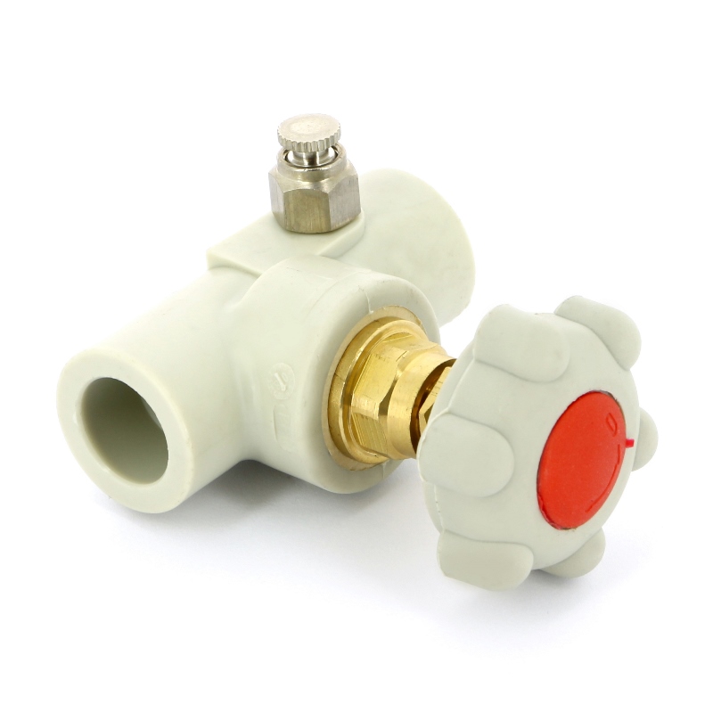 Вентиль сварка со сливным клапаном полипропиленовый FV-PLAST 20 305020 - Вид №3