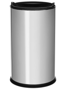 Ведро для мусора  без крышки Cetus 16L Chrome NAVAKO