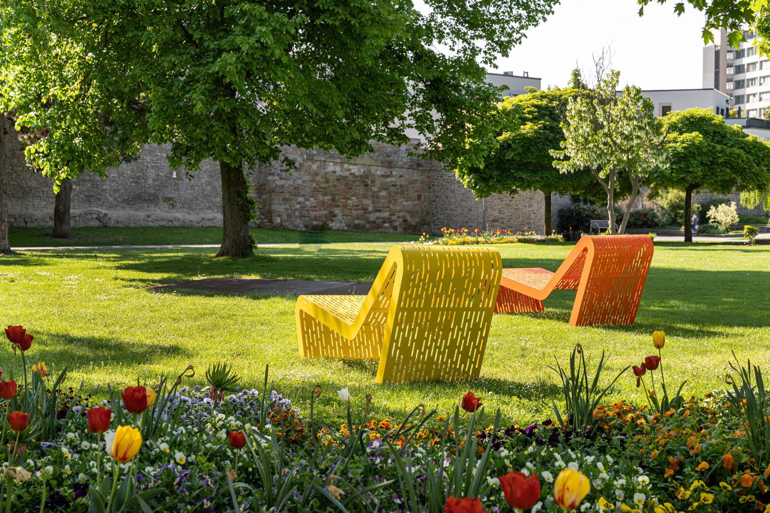 Наружное сиденье из нержавеющей стали BENKERT BANKE Chalidor ARCH-00119390 - Вид №3