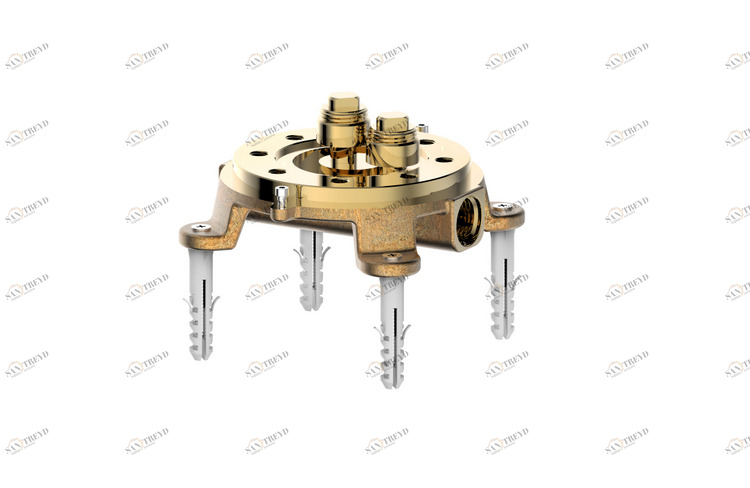 Тело для встраиваемого смесителя  D9102N-ENG bravat 