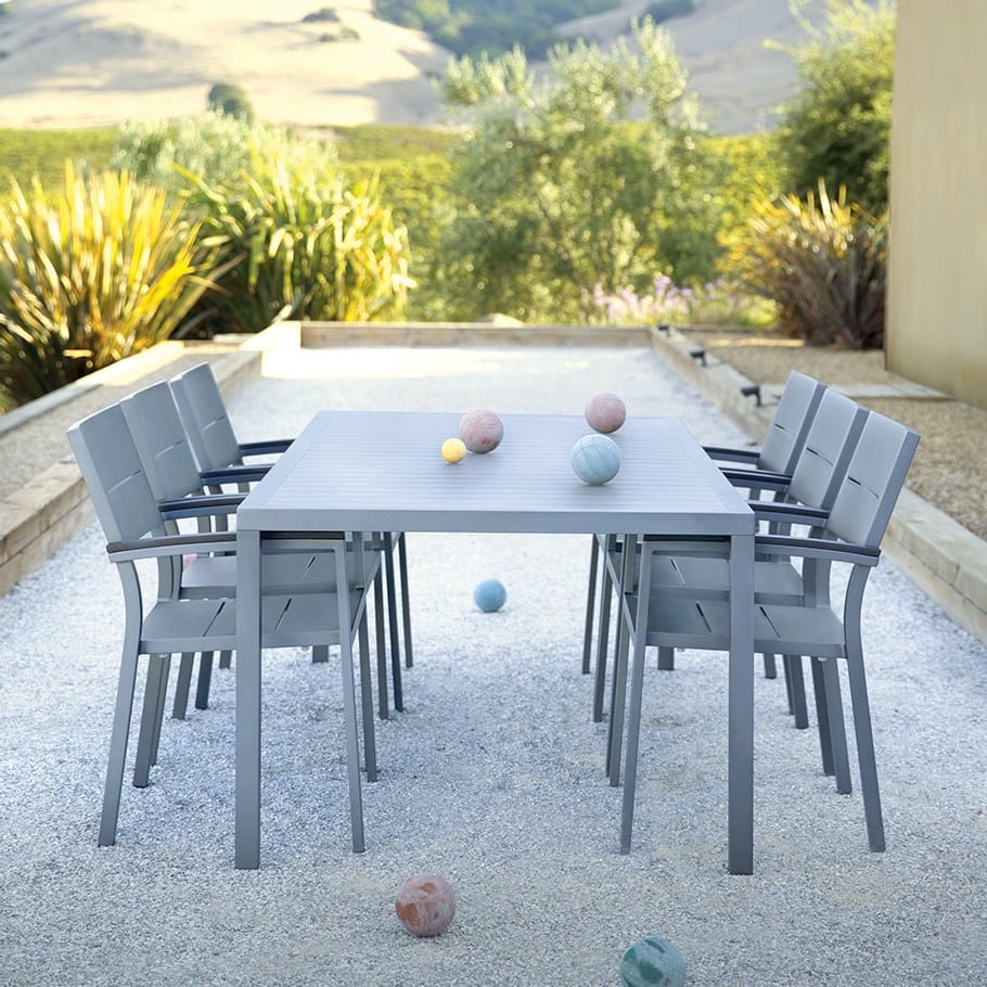 Штабелируемый садовый стул с подлокотниками JANUS et Cie Duo ARCH-00149862 - Вид №4