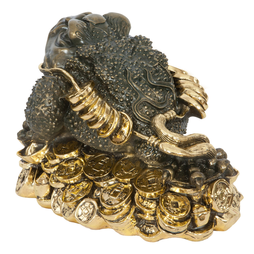 22389 Статуэтка Символ Достатка и благополучия большой Бронза BOGACHO 4627138211779 - Вид №5