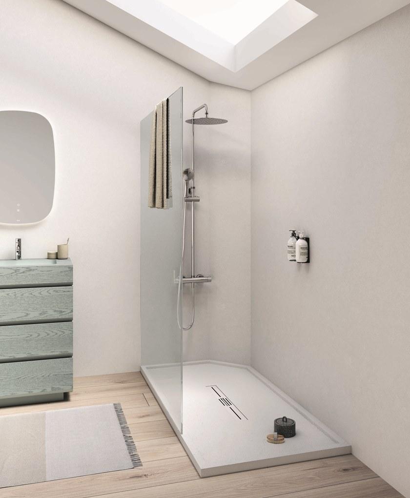 Fiora Поддон для душа прямоугольный из полиуретана sun-id-1437922 - Вид №4