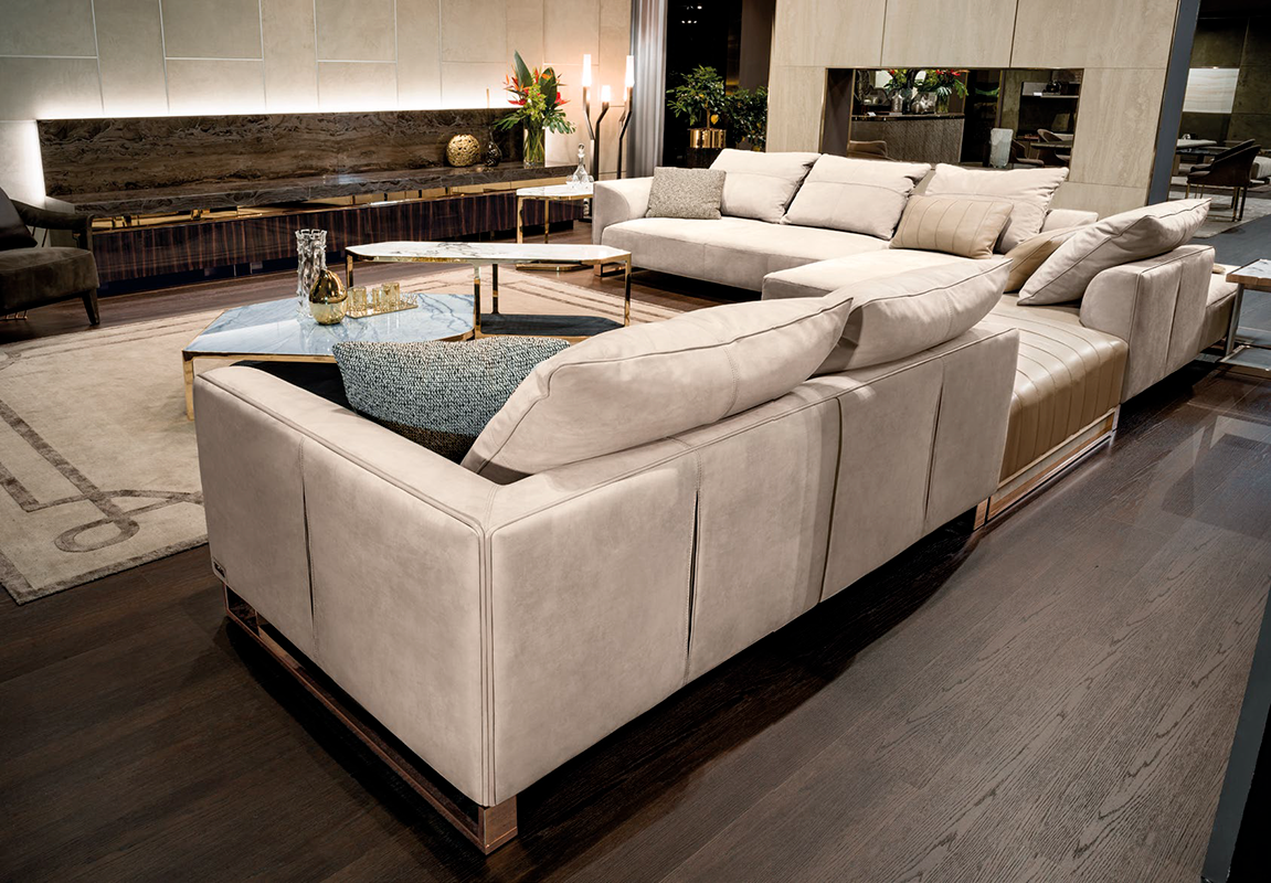 Диван SHEFFIELD COMPOSIZIONE 2 LONGHI Serie W 523 3  - Вид №1