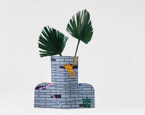 072145 Ваза L Urban Jungle SANCAL FLOWER POWER