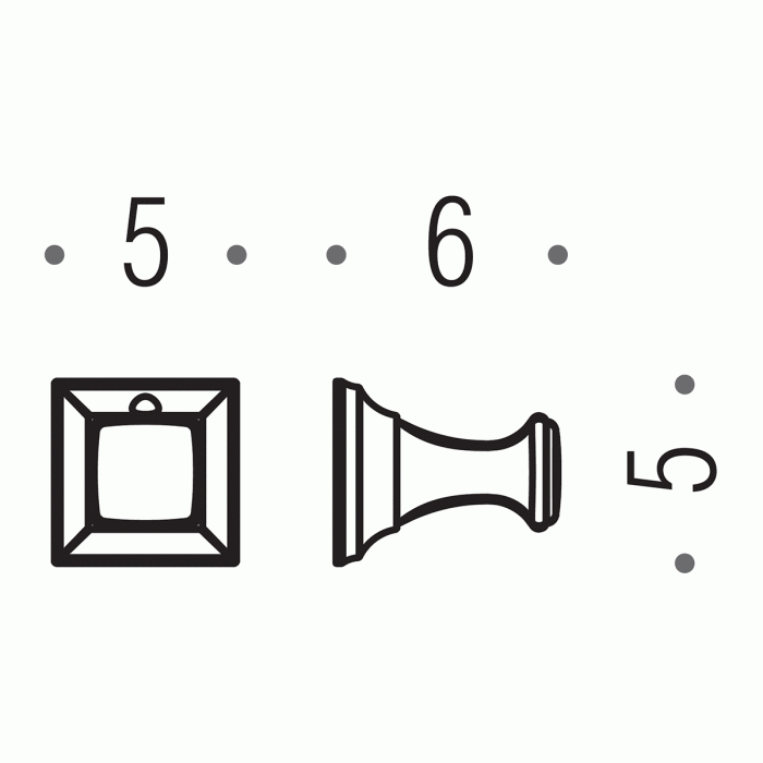 CD97 BR Крючок (бронза) COLOMBO PORTOFINO Colombo Design - Вид №1