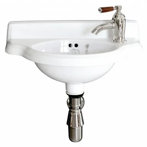 Cs-li-080 Подвесная раковина настенная овальная Traditional Bathrooms Liverpool белая