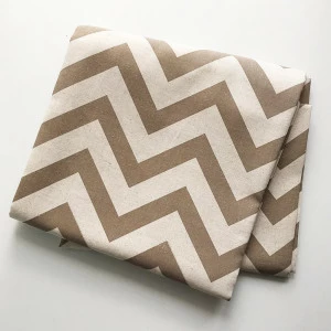 Шторы в бежевый зиг-заг HAPPY STATION  009151 Бежевый;коричневый