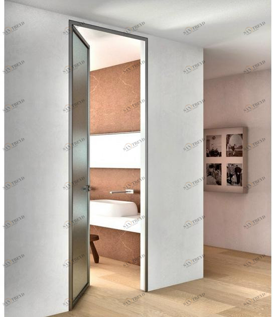 Metalglas Bonomi Двери с косяком в свете sun-id-1452378