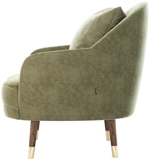 Laskasas Кресло из ткани с подлокотниками  Lk4428  - Вид №2