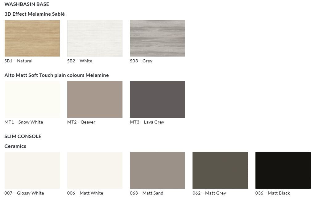 Подвесной туалетный столик с зеркалом Gruppo Geromin Slim Plus ARCH-00071759 - Вид №2