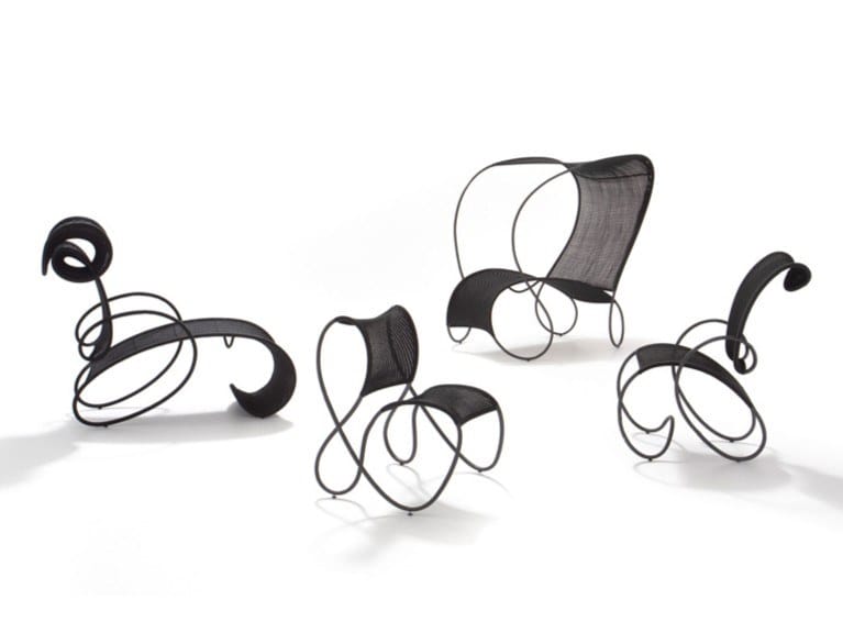 Садовый стул из полиэтиленовой проволоки MOROSO M'afrique ARCH-00092785 - Вид №2