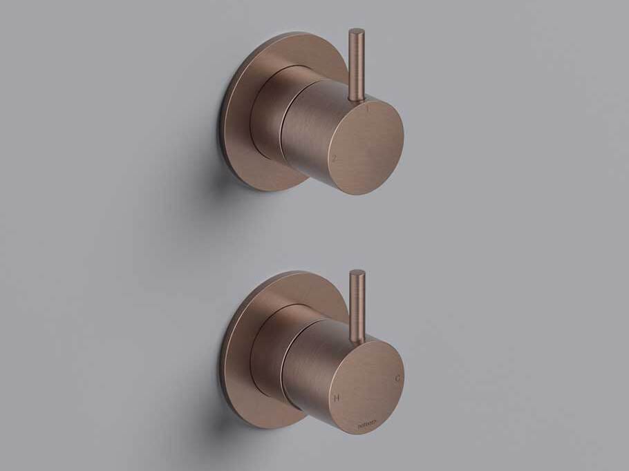 Латунный встраиваемый смеситель для душа с переключателем Hotbath Cobber ARCH-00015043 - Вид №1