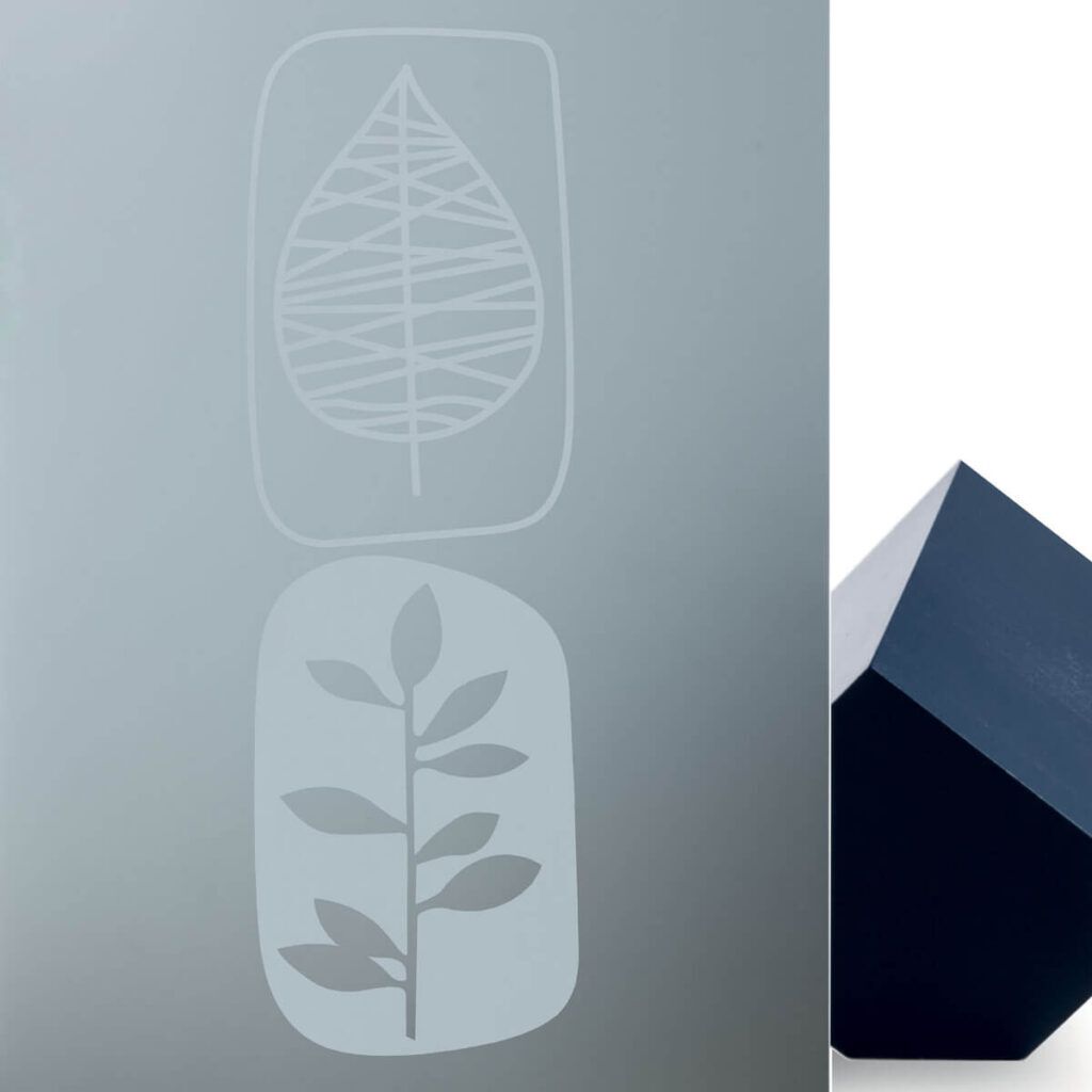 Все стеклянные раздвижные дверные панели с декором Eclisse панели для дверей ARCH-00064305 - Вид №11