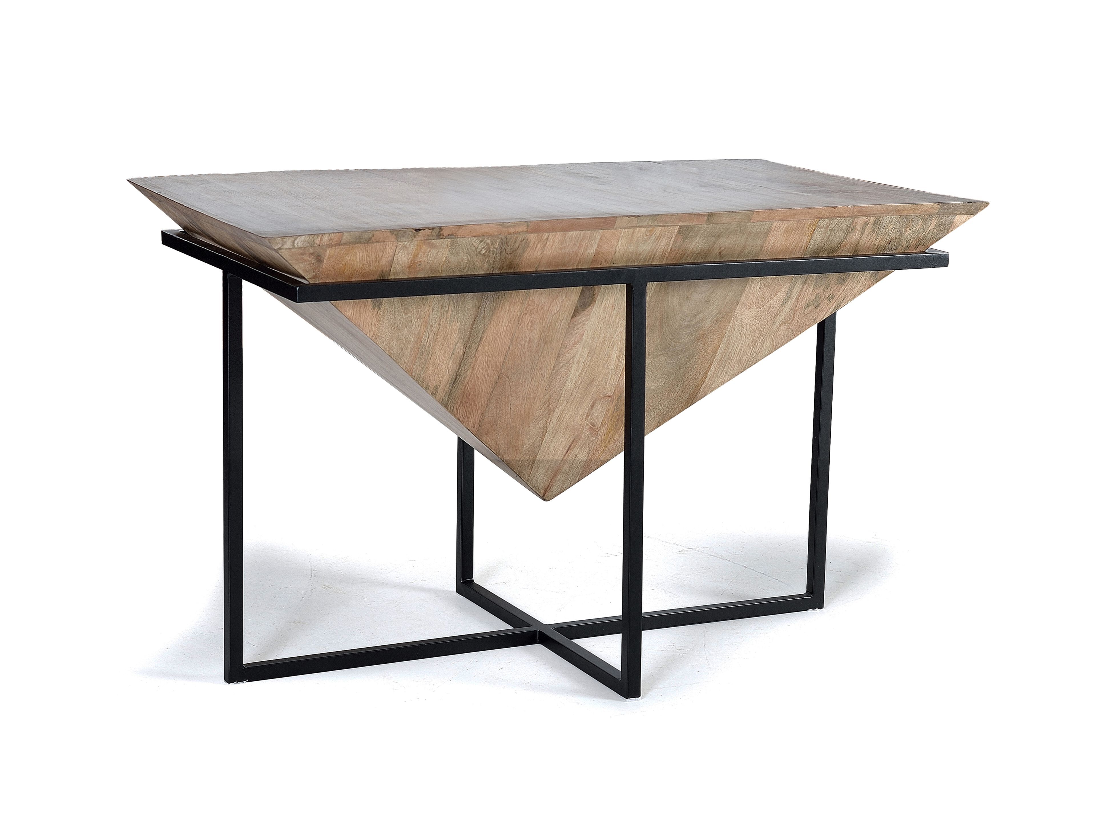 Высокий прямоугольный журнальный столик из манго Giner y Colomer 1361 ARCH-00076629