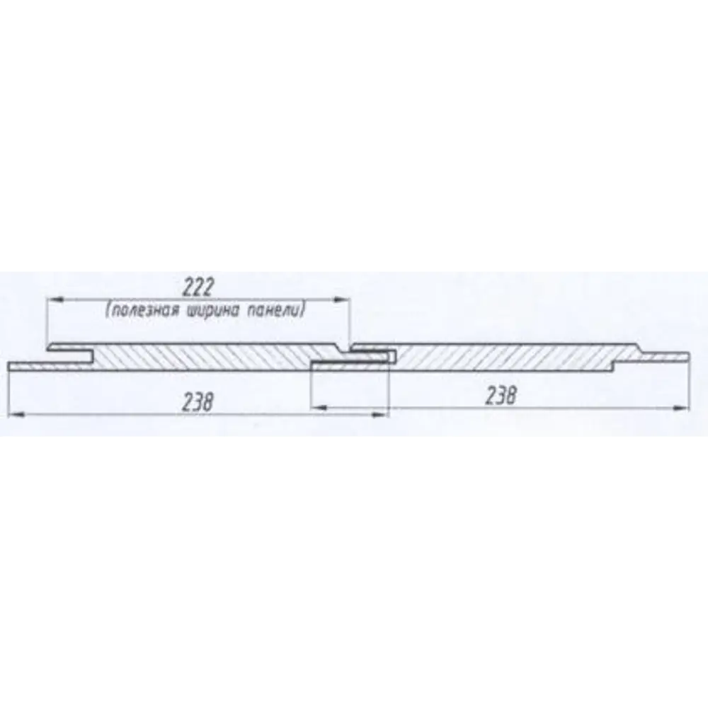 Santreyd Панель МДФ Лаванда для стильной отделки стен 2600x238x6 мм 84334948 STLM-0048509 - Вид №4