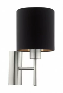 Бра Eglo Pasteri 95052 EGLO  078849 Серебро;черный