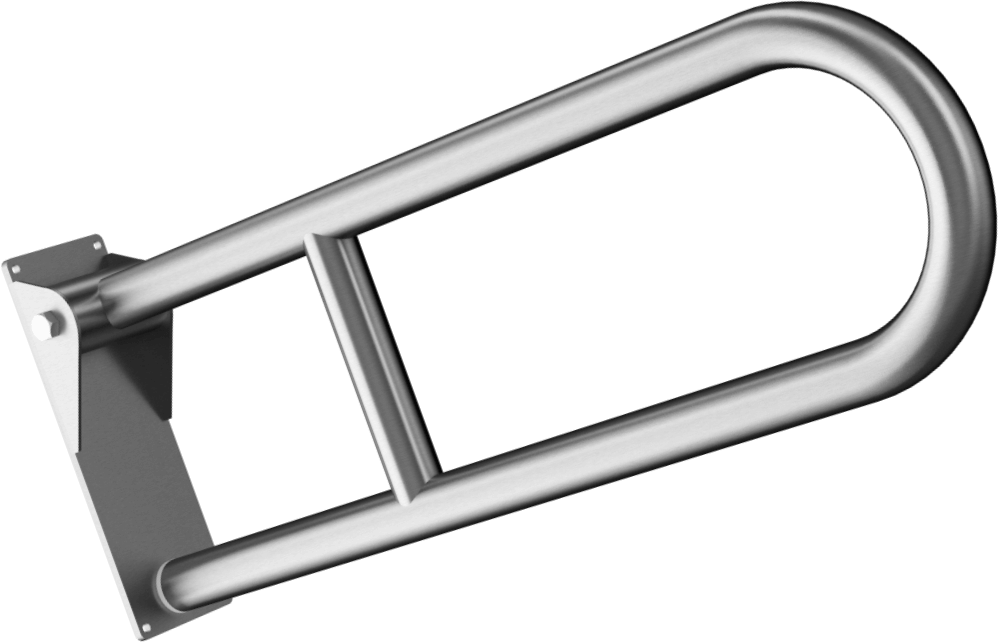 B660-B Откидной поручень из нержавеющей стали