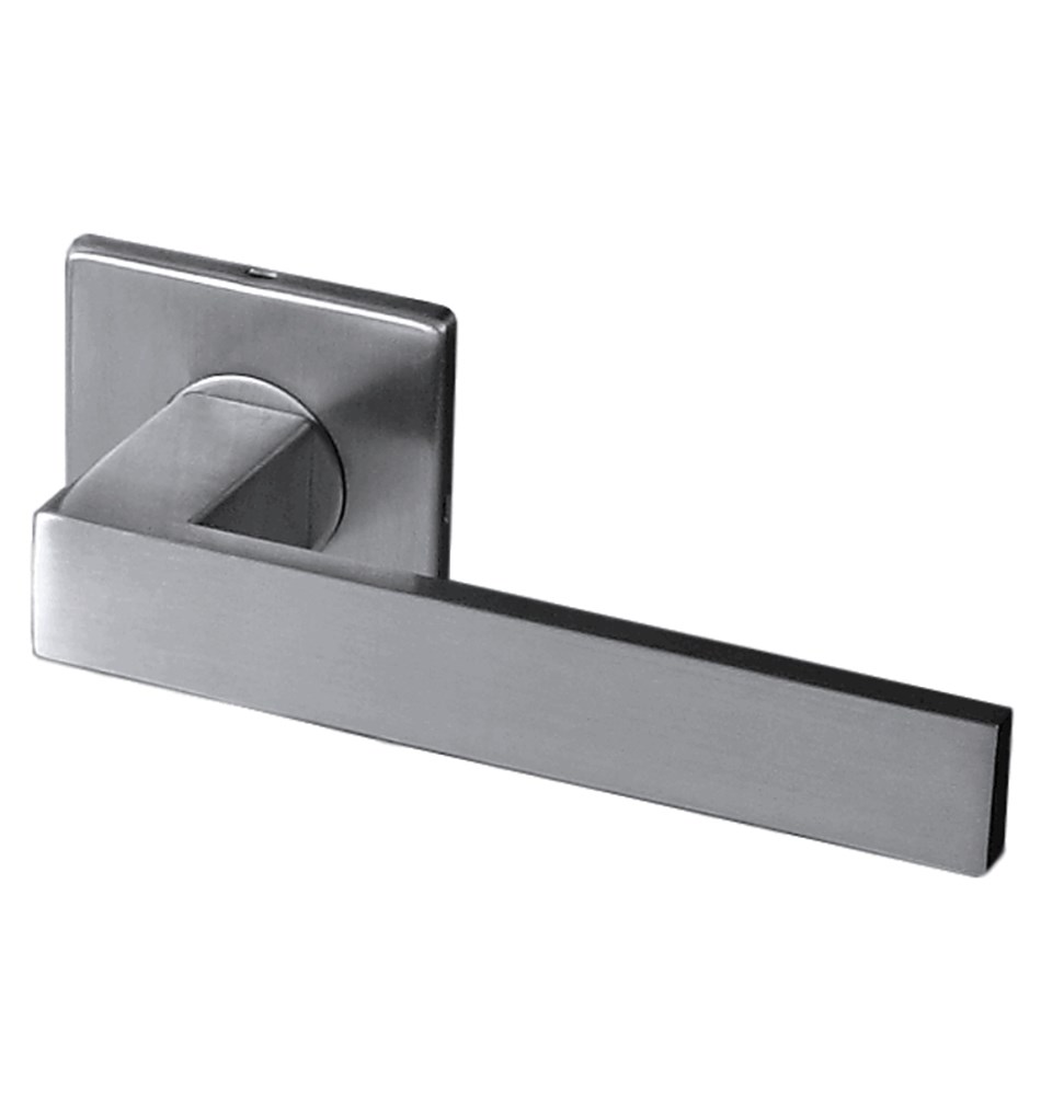 FROST Ручка рычажная KUBE 1004 » матовая. Нержавеющая сталь Матовый A1004BS  - Вид №1