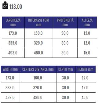 Cosma Ручка мебельная мостовая из замака  12748  - Вид №1