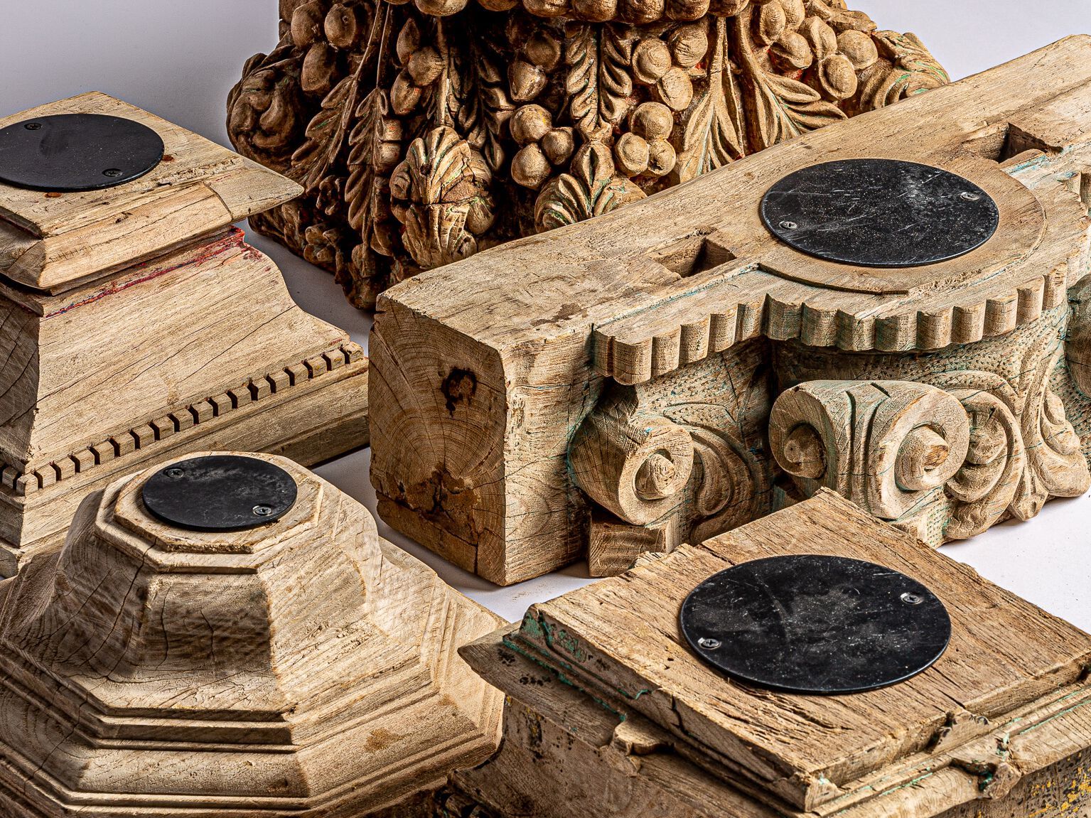 Подсвечник из тикового дерева Vical Home 28629 ARCH-00067120 - Вид №5