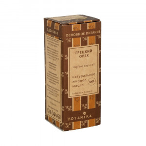 13448 Масло жирное №10 30 мл Грецкого ореха рафинированное Botanika