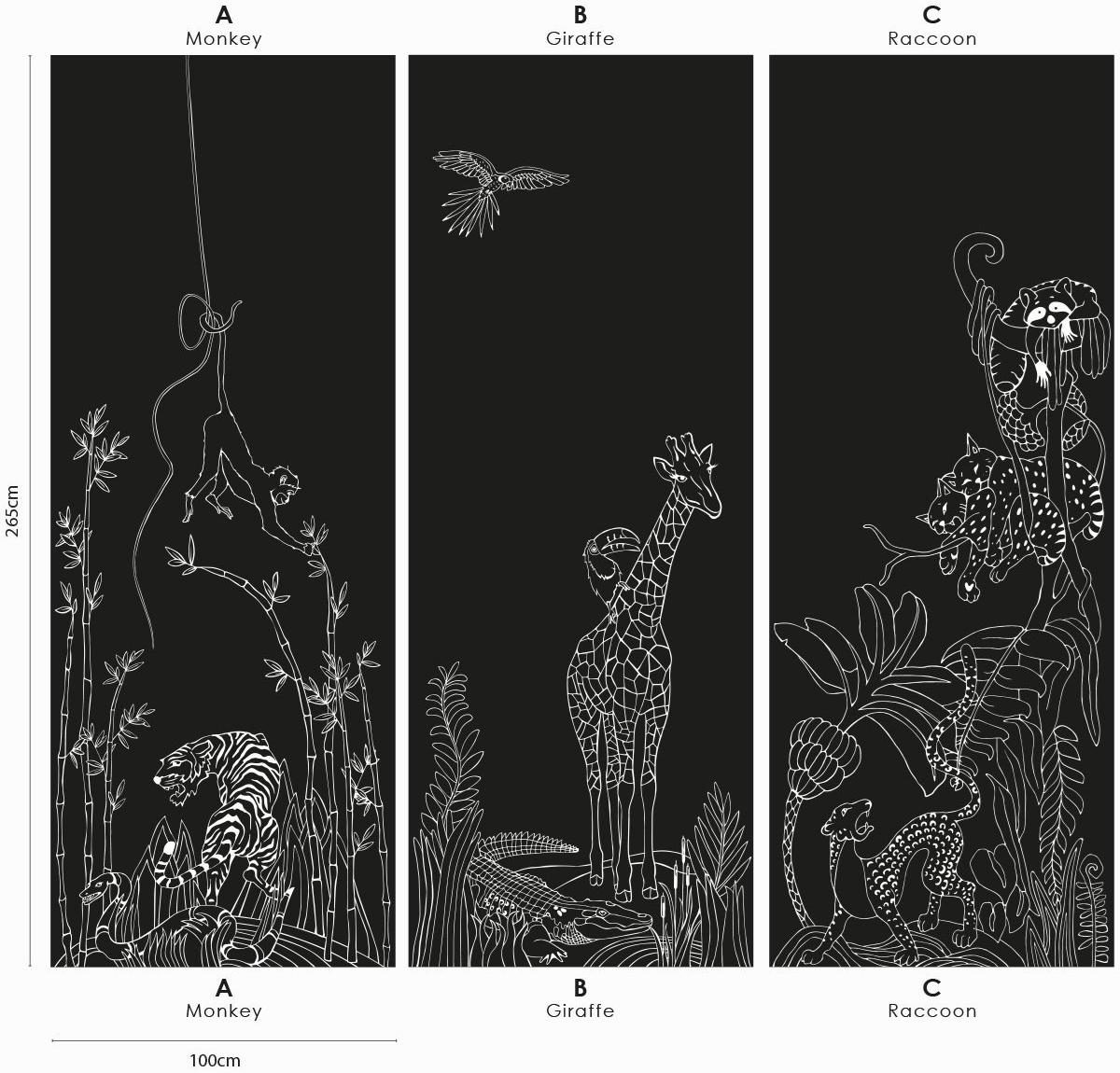 Groovy Magnets Магнитные виниловые обои Chalkboard Kmb-ju-mo-wh - Вид №8