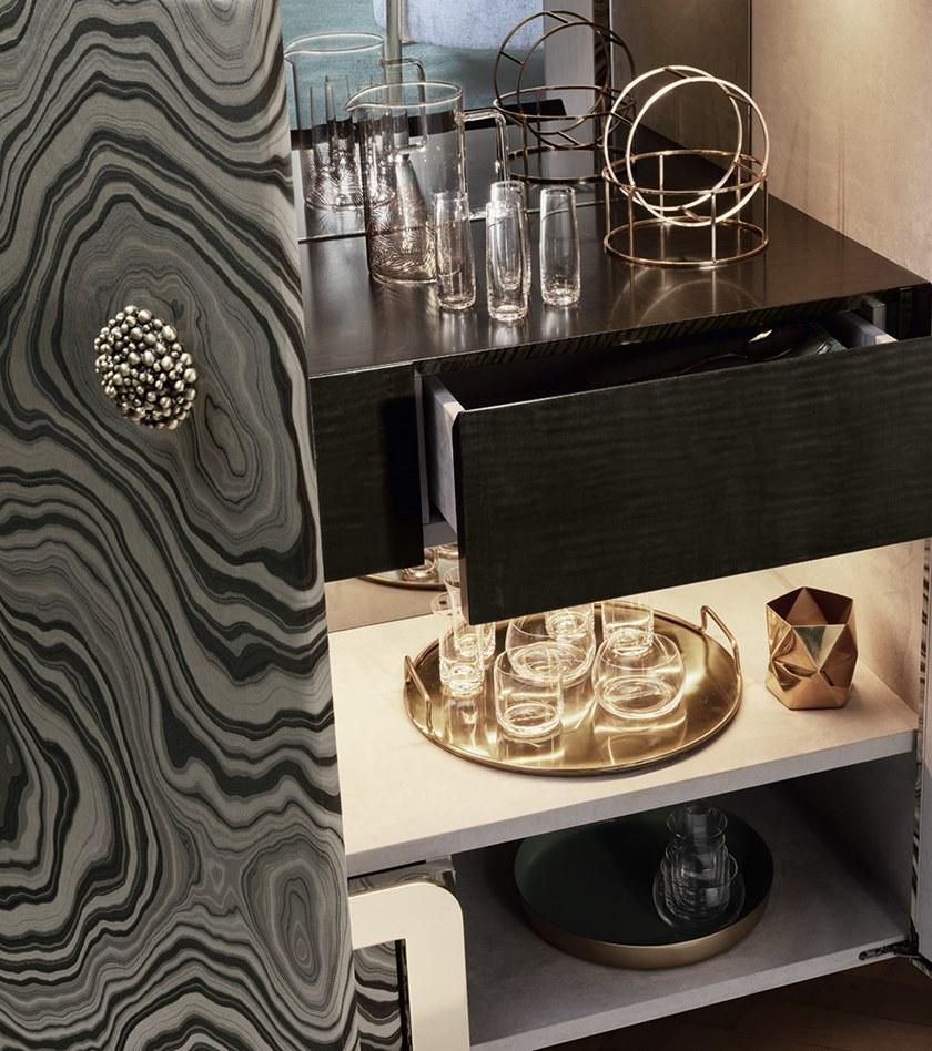 OPERA CONTEMPORARY Барная стойка с тканевой обивкой  41097/t  - Вид №2