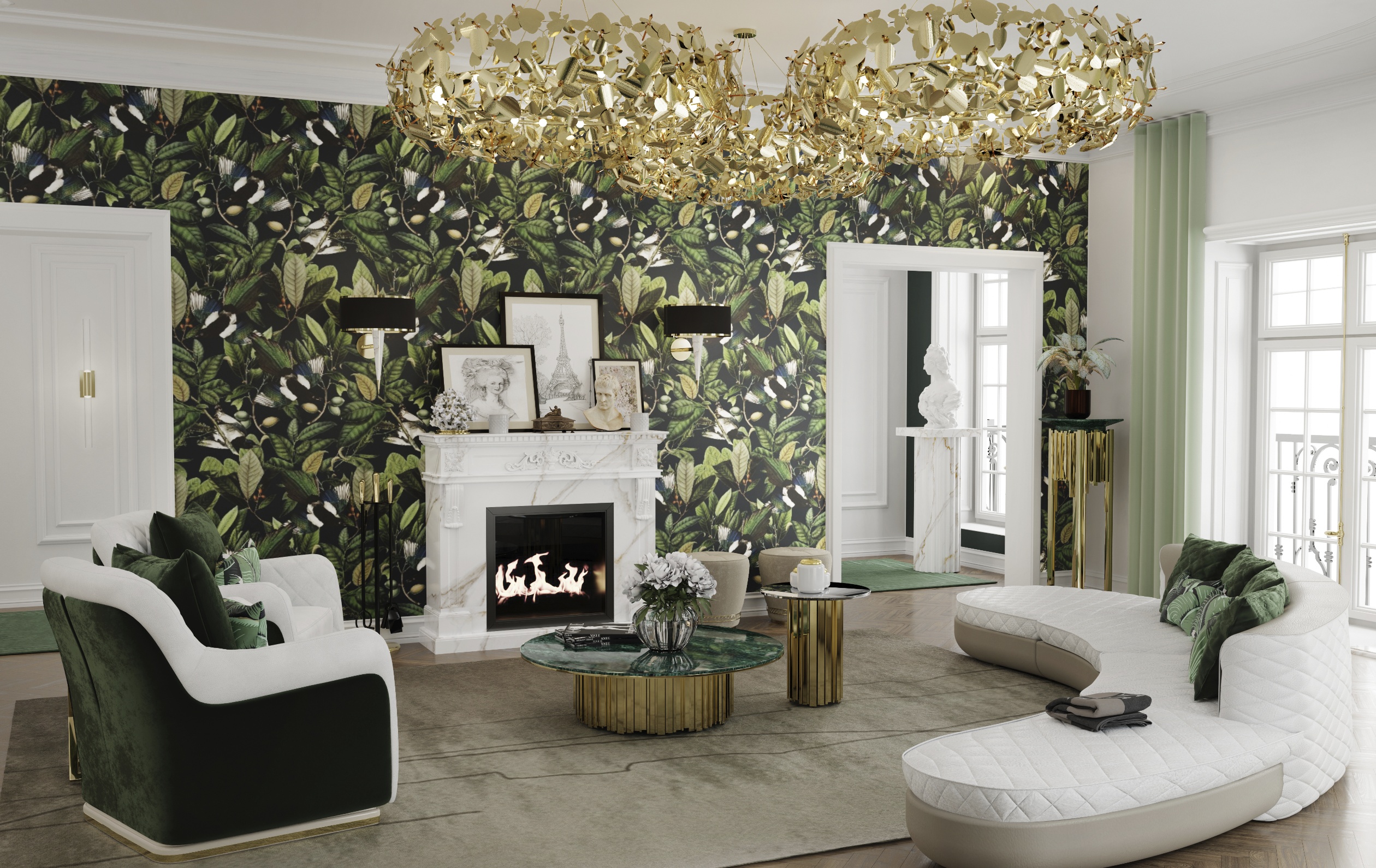 Круглая подвеска LUXXU McQueen 54 - Вид №1