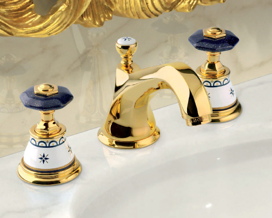 1903 ** 15C Комплект ванны с центральным изливом «парус» Nicolazzi Series Teide Chic  - Вид №4