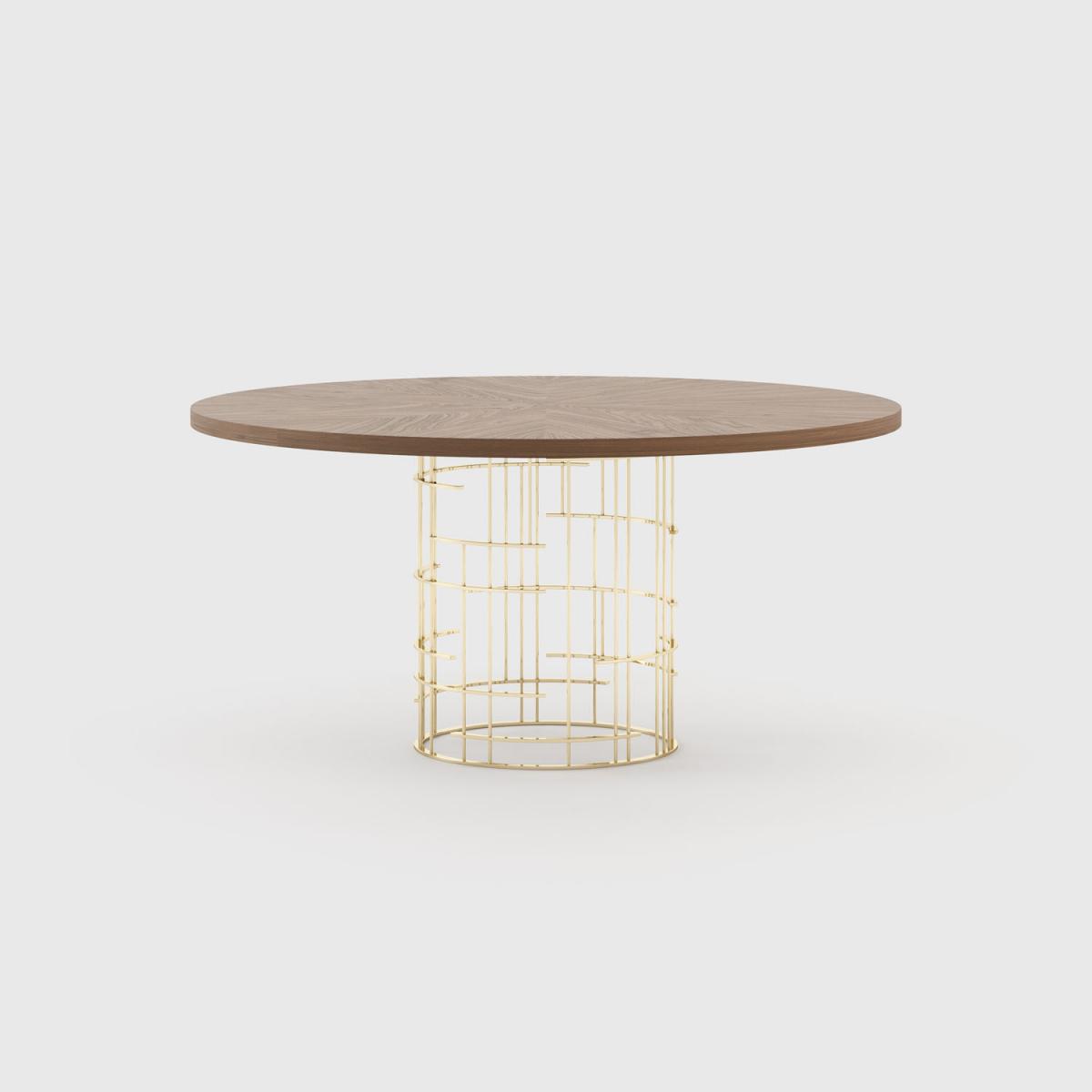 103833 Обеденный стол круглый LasKasas Mercy  - Вид №1