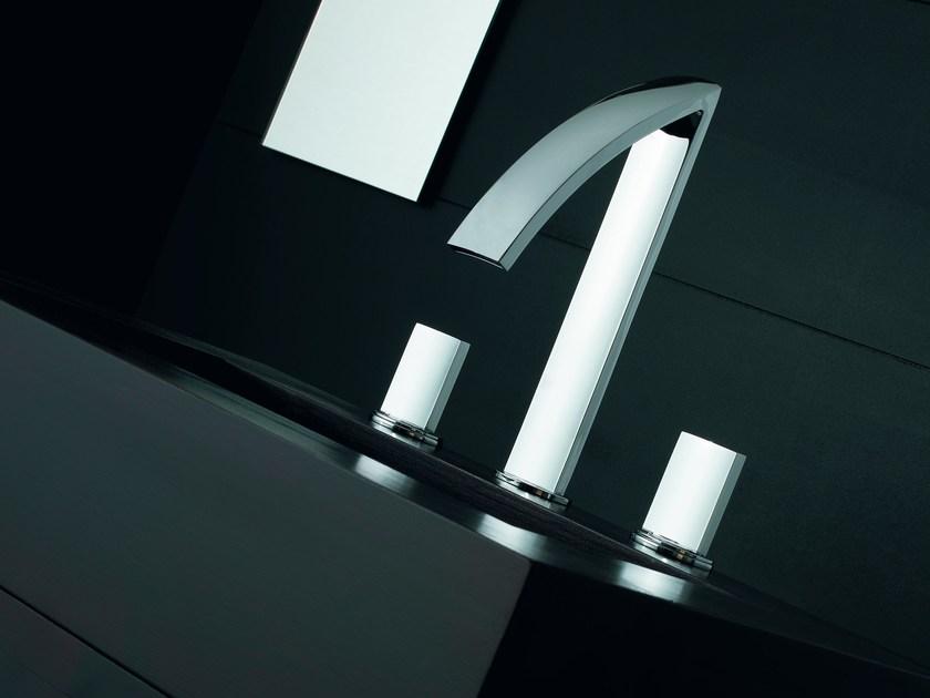 ZAZZERI Смеситель для раковины на 3 отверстия Moon sun-id-1364740 - Вид №1