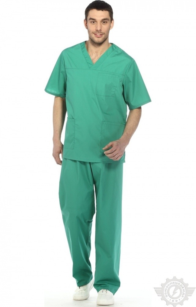5039649 Костюм "Спец" зеленый  Медицинская одежда  размер 48-50/158-164 Спецодежда  - Вид №8