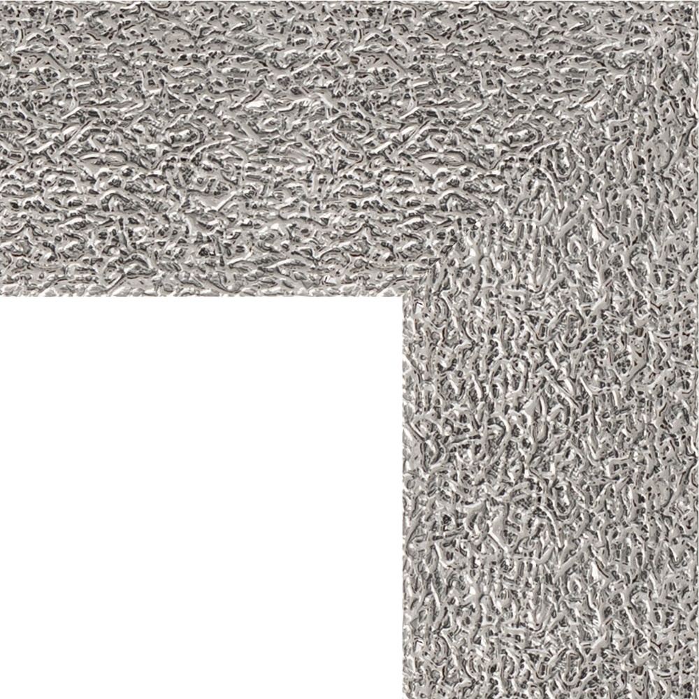 BY 3247 Зеркало в багетной раме - чеканка серебряная 90 mm EVOFORM Definite - Вид №5