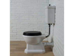 Керамический туалет с внешней кассетой