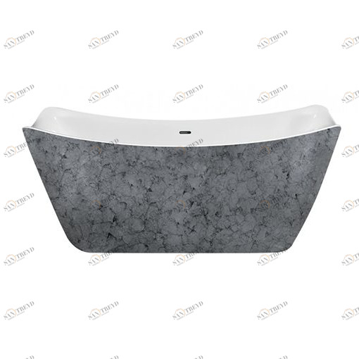 Ванна акриловая отдельностоящая Treasure Silver Lagard MEDA lgd-mda-ts