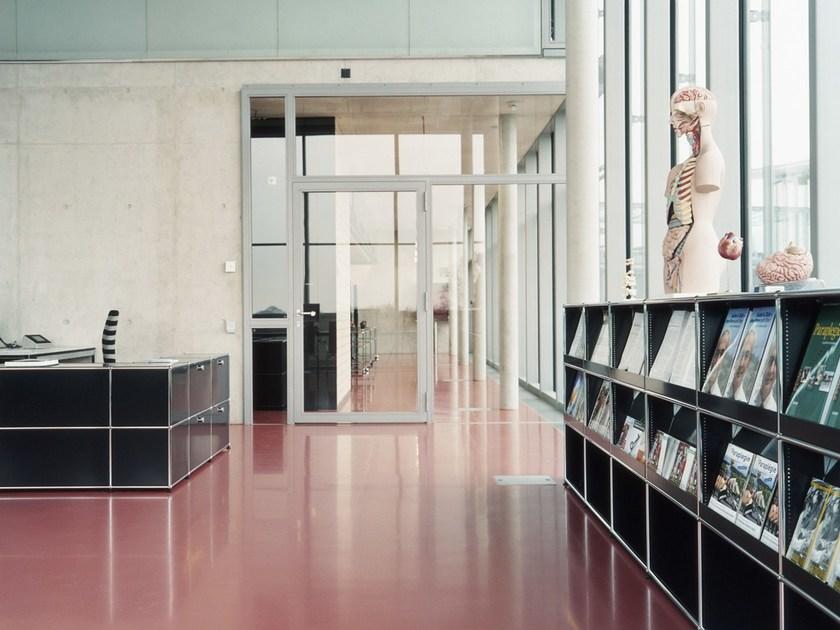 USM Низкомодульный офисный шкаф для хранения из металла Usm haller system sun-id-1380981 - Вид №15