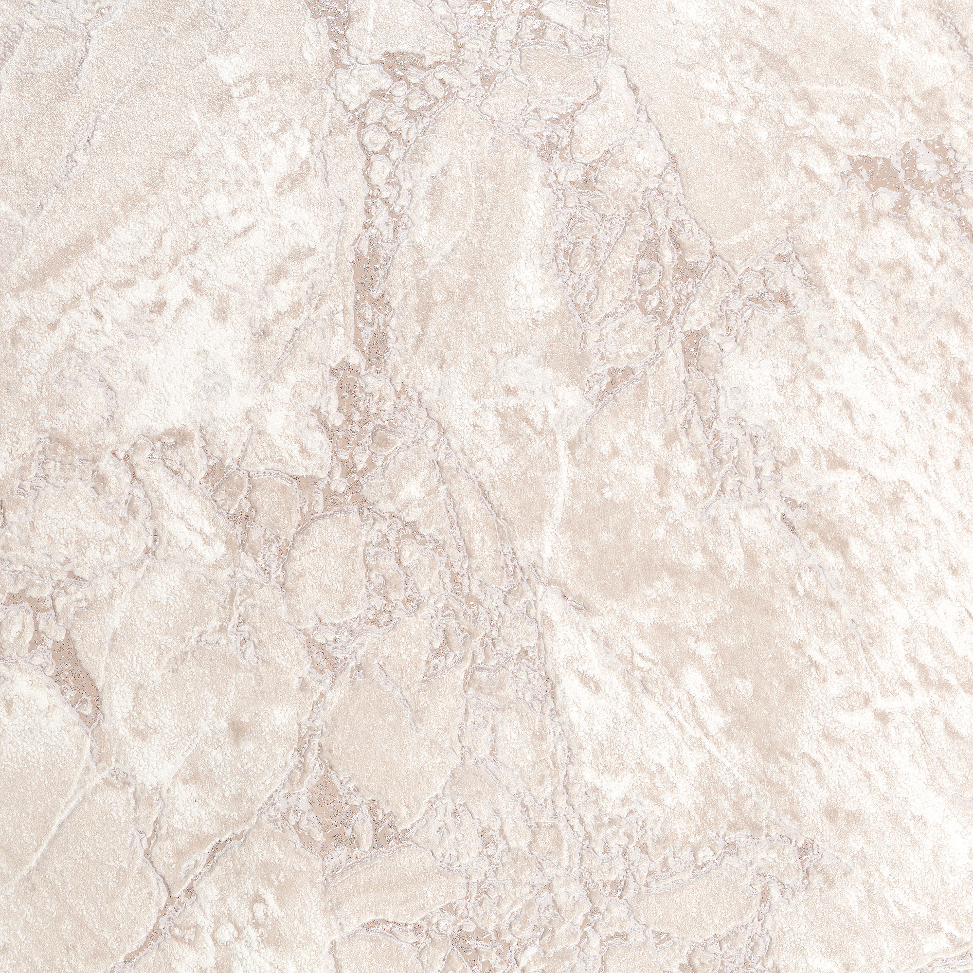 ПАЛИТРА Флизелиновые обои бежевые с каменной текстурой и блёстками 85947928 Berg STLM-0066072 - Вид №1