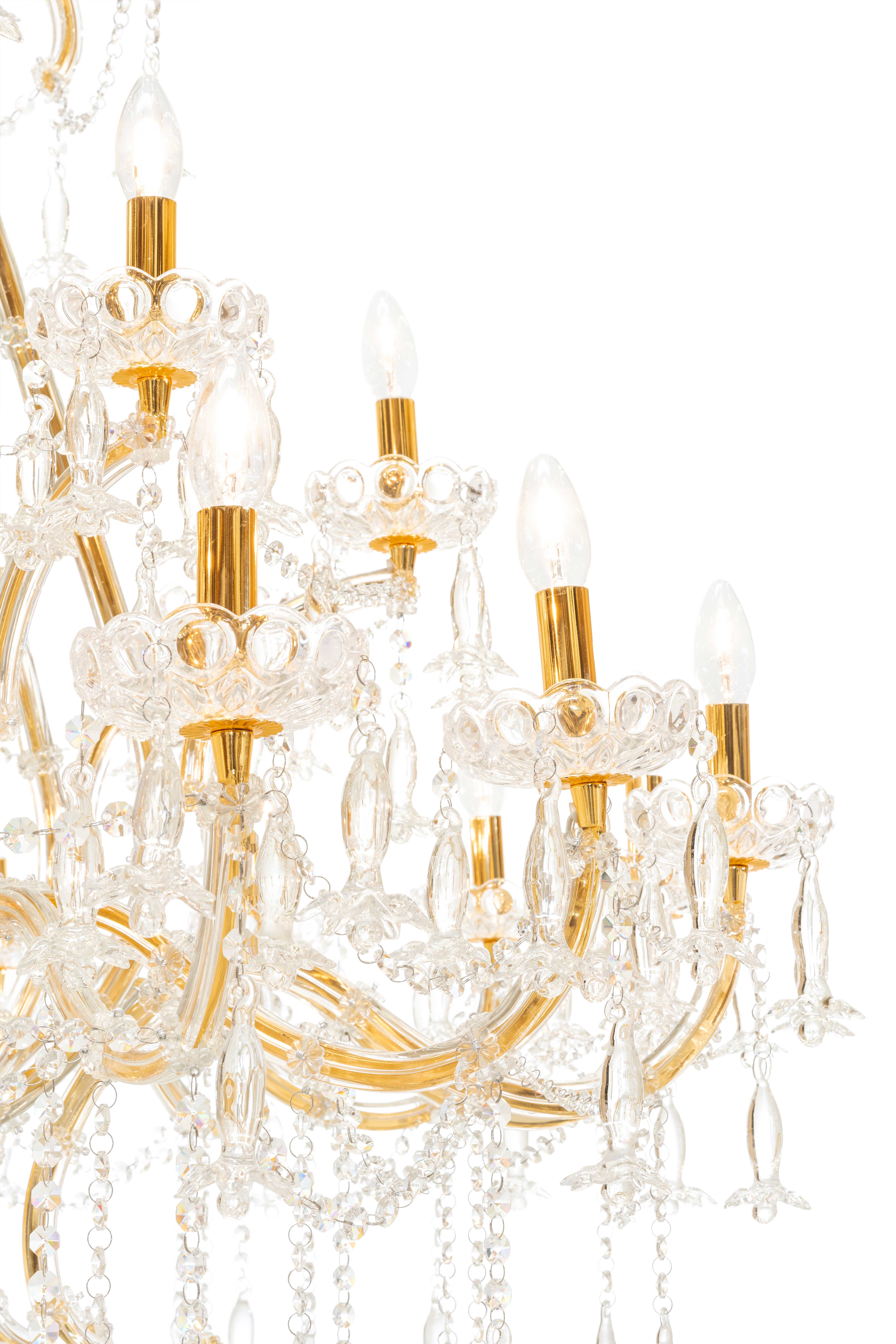 500227-D2 ABHIKA ЛАМПА ПЛАМЯ 24 H155 D140 CLEAR/GOLD  - Вид №1