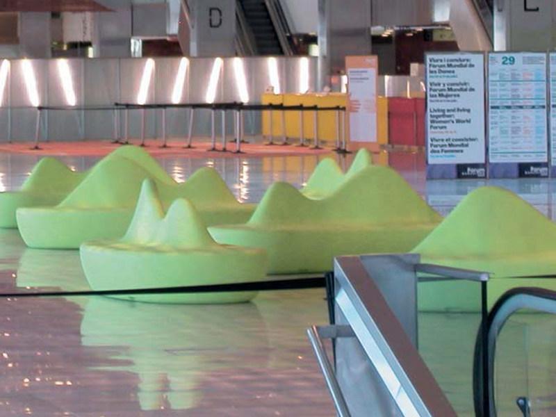 BD Barcelona Design Скамейка из полиэтилена Bdlove sun-id-1482570 - Вид №7