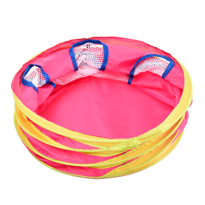 ПР0050056 Тоннель для кошек игровой красный 36х42см Foxie  - Вид №1