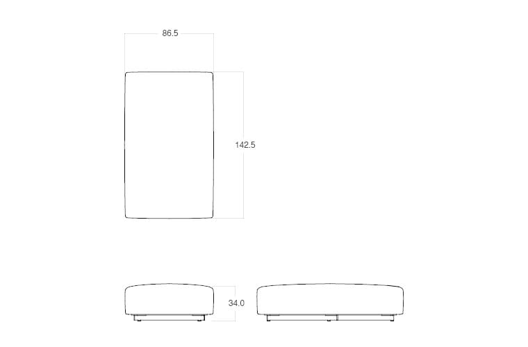 Ткань сад диван TRIBÙ узлы ARCH-00077671 - Вид №25