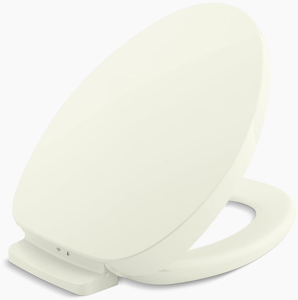 KOHLER PureWarmth Quiet-Close  Удлиненное сиденье для унитаза с подогревом и светодиодным ночником K-10349-96 