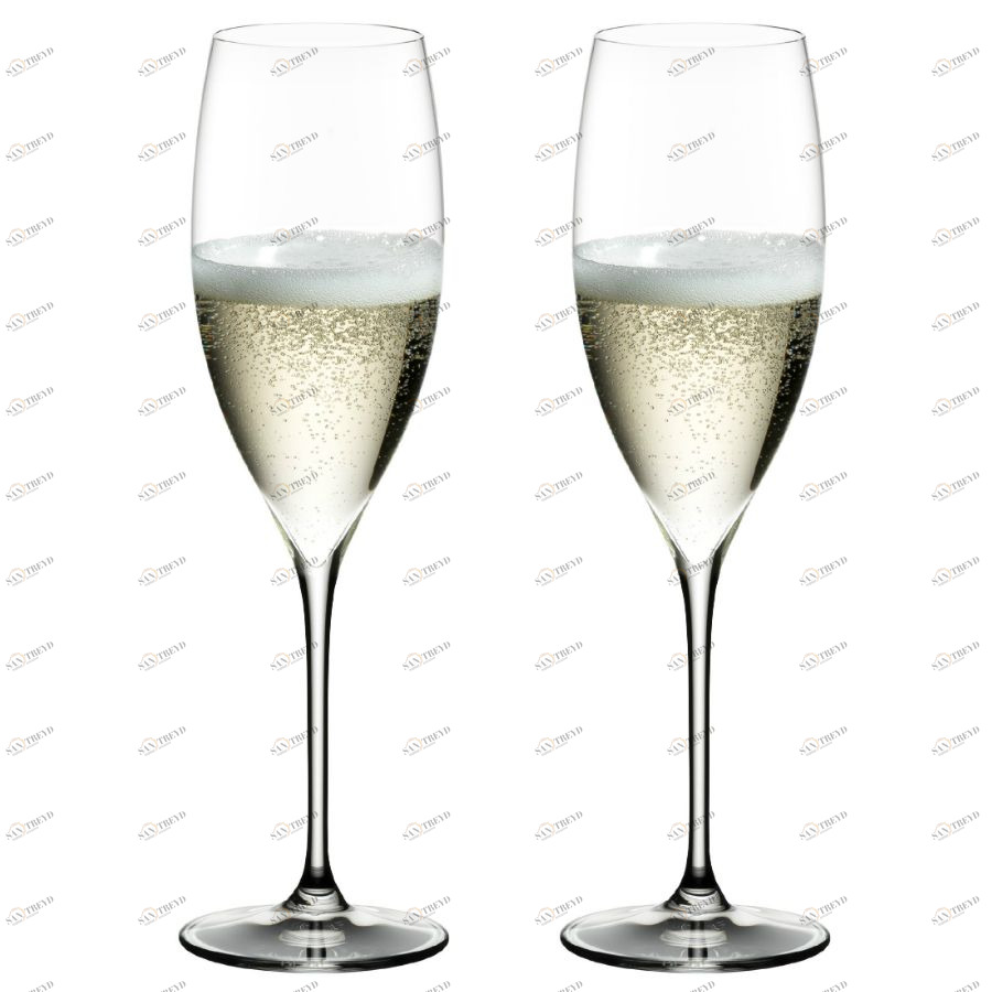 Набор фужеров Grape Champagne Glass, 250 мл, 2 шт., бессвинцовый хрусталь Riedel 640428