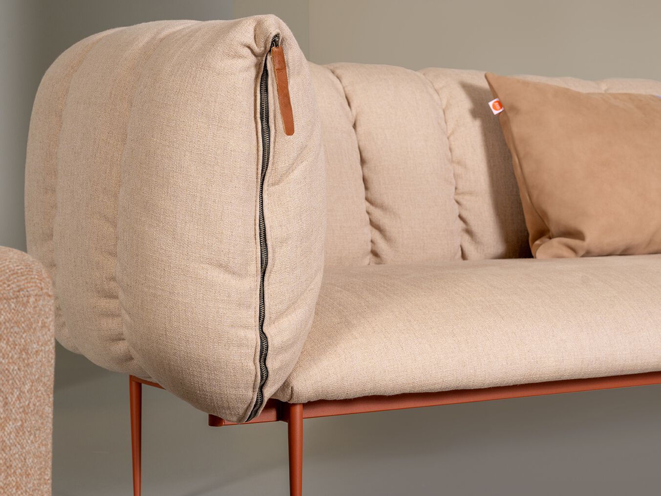 Кожаный диван Jess Puffer ARCH-00095597 - Вид №3