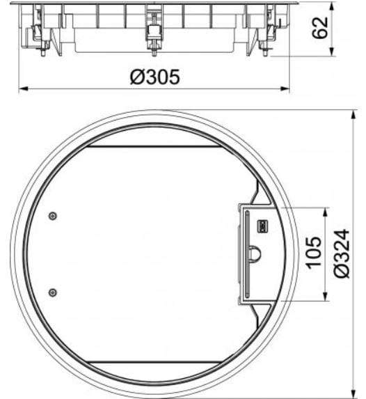 Убирающаяся башня OBO Bettermann BlackLine ARCH-00089059 - Вид №6