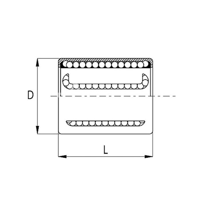 IS600 Линейный подшипник KH2540-PP ISKRA  - Вид №1