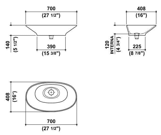 Овальная столешница из шелкового камня Zucchetti Агора ARCH-00097355 - Вид №8
