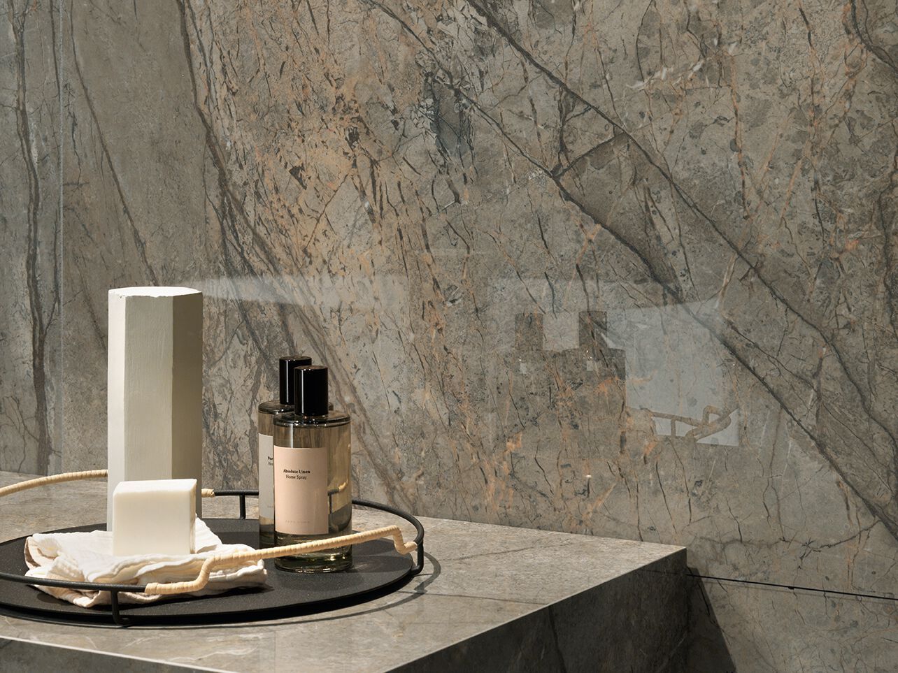 Пол / керамогранит с мраморным эффектом Marca Corona скульптурная ARCH-00034978